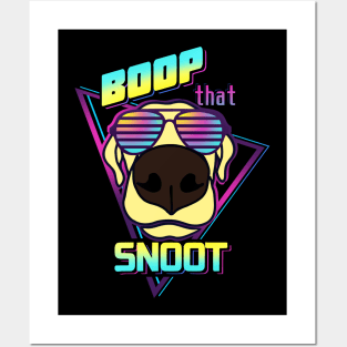 Boop That Snoot Vaporwave Posters and Art